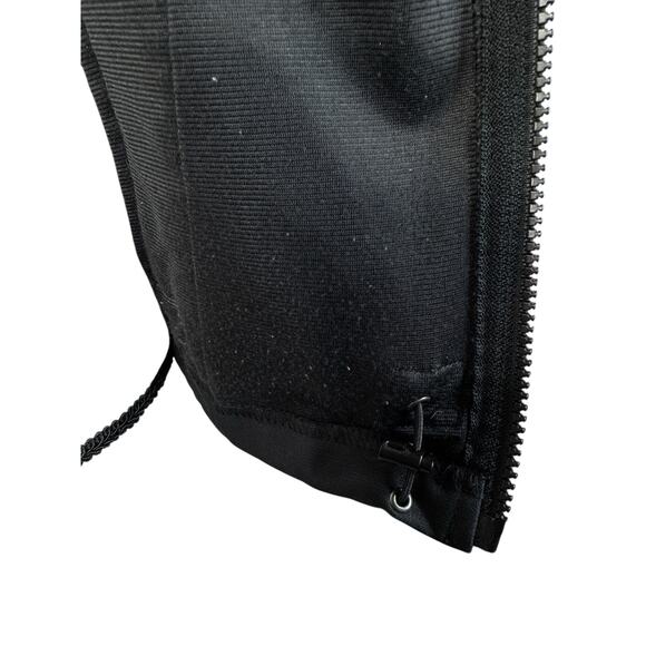 The North Face Womens Small Jacket Full-Zip Pockets Mock Neck Cinch Waist Black - Picture 9 of 16